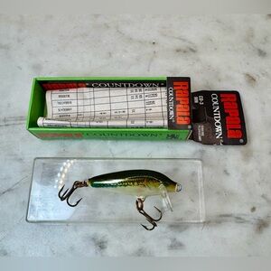 Rapala Countdown CD-3 fishing lure in the MN (Minnow) color pattern